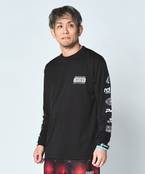 reversal.dogi.design.works(リバーサル・ドーギ・デザイン・ワークス)の「<reversal/リバーサル>RACING DRY LONG SLEEVE(Tシャツ/カットソー・メンズ・ホワイト/ブラック・L/XL/M)」の10枚目の写真