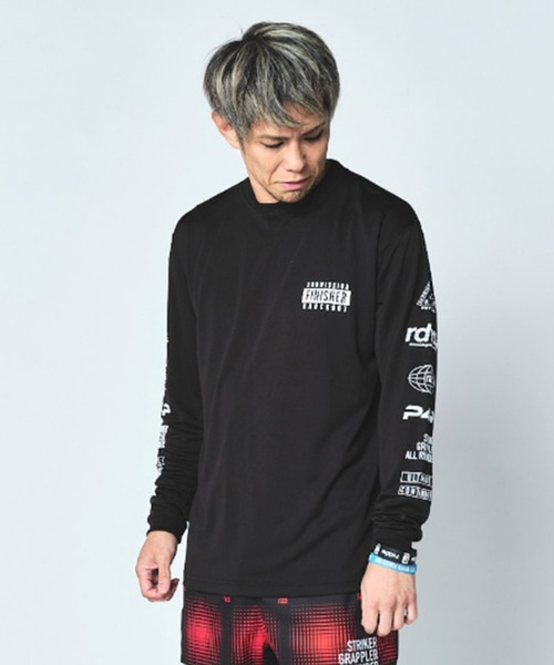 reversal.dogi.design.works(リバーサル・ドーギ・デザイン・ワークス)の「<reversal/リバーサル>RACING DRY LONG SLEEVE(Tシャツ/カットソー・メンズ・ホワイト/ブラック・L/XL/M)」の12枚目の写真