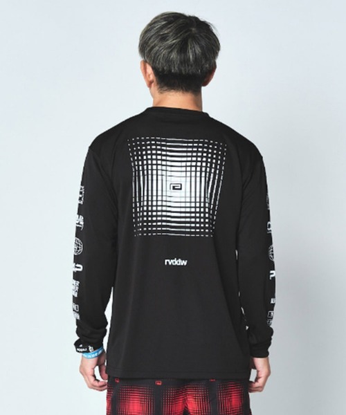 reversal.dogi.design.works(リバーサル・ドーギ・デザイン・ワークス)の「<reversal/リバーサル>RACING DRY LONG SLEEVE(Tシャツ/カットソー・メンズ・ホワイト/ブラック・L/XL/M)」の14枚目の写真