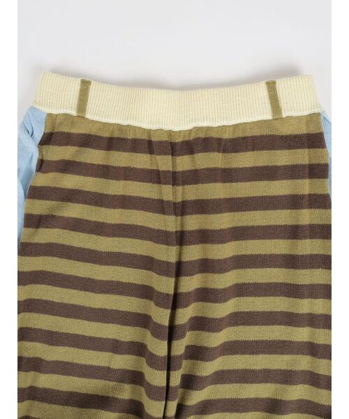 FIKA.(フィーカ)の「Border braided line knit pants(その他パンツ・レディース・ブルー/ブラウン・MEDIUM)」の4枚目の写真
