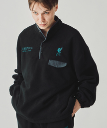 417 EDIFICE（フォーワンセブンエディフィス）の「【Liverpool FC / リバプールFC】 Reversible snap fleece（ブルゾン）」