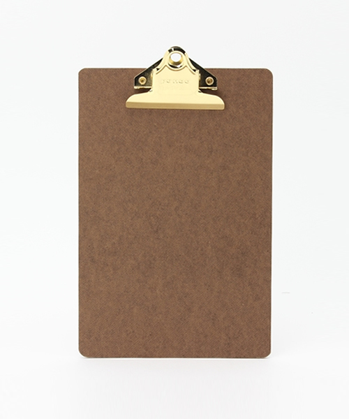 penco ペンコ クリップボードO/S バインダー 用箋挟 ゴールド A5