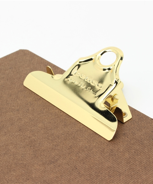 PENCO（ペンコ）の「penco ペンコ クリップボードO/S バインダー 用箋挟 ゴールド A5（ステーショナリー・レディース・その他・FREE）」の2枚目の写真