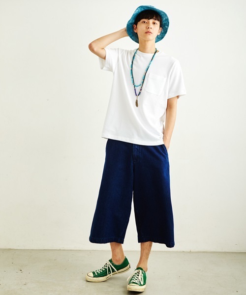 WEGO（ウィゴー）の「WEGO/ホワイトハーツミックスネックレス（ネックレス・メンズ・ターコイズブルー/レッド/ブラック・FREE）」の4枚目の写真