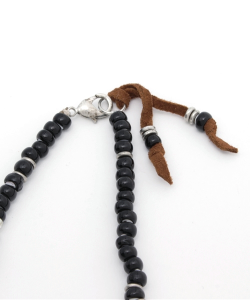 WEGO（ウィゴー）の「WEGO/ホワイトハーツミックスネックレス（ネックレス・メンズ・ターコイズブルー/レッド/ブラック・FREE）」の6枚目の写真