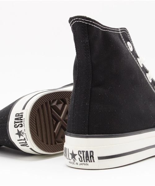 CONVERSE(コンバース)の「CONVERSE(コンバース) / ALL STAR HI (MADE IN JAPAN)(スニーカー・メンズ・ブラック・7.5)」の8枚目の写真