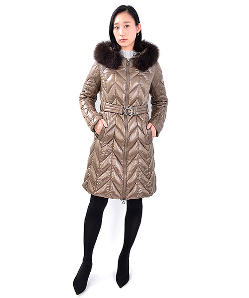 タトラス TATRAS POPPA LADY'S DOWN JACKET レオパード柄