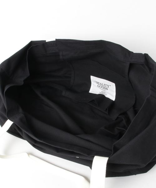 Smoothy（スムージー）の「Smoothy Big Tote Bag / スムージー ビッグトートバッグ（トートバッグ・キッズ・ベージュ/スミクロ/カーキ/マスタード/ネイビー/ウッドランド/ホワイト/ブラック・FREE）」の16枚目の写真