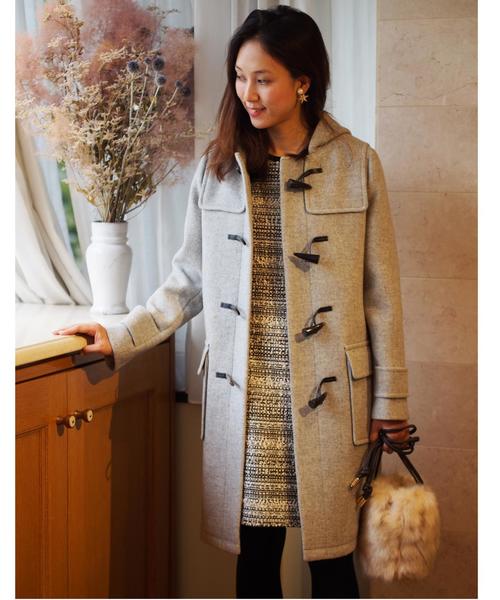 Jewel Changes(ジュエルチェンジズ)の「【WEB限定】◎JC フェイクファーポシェット / ショルダーバッグ(ショルダーバッグ・レディース・ライトグレー/ナチュラル/レッド・フリ-)」の8枚目の写真