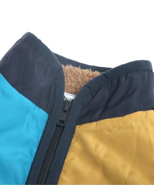 BREEZE（ブリーズ）の「ネット限定 3WAYジャケット（ダウンジャケット/コート・キッズ・ネイビー/キャメル・140/95/110/130/100/120/90/80）」の18枚目の写真