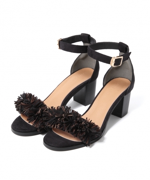 LEPSIM（レプシィム）の「フリンジヒールサンダル　749387（サンダル・レディース・ベージュ/ブラック/ブルー・MEDIUM/LARGE/SMALL）」の6枚目の写真