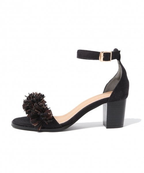 LEPSIM（レプシィム）の「フリンジヒールサンダル　749387（サンダル・レディース・ベージュ/ブラック/ブルー・MEDIUM/LARGE/SMALL）」の7枚目の写真