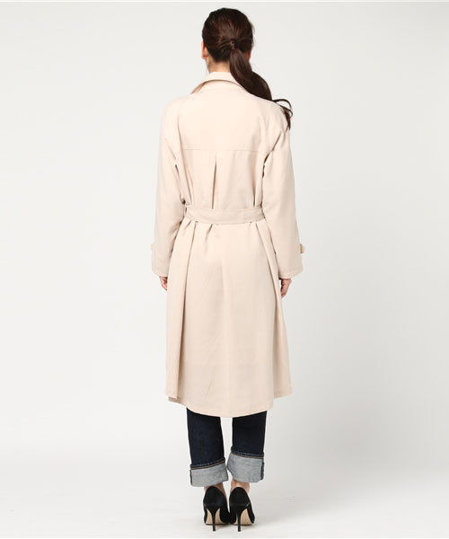 Heather（ヘザー）の「イレヘムトレンチコート 746290（トレンチコート・レディース・ピンク系その他/ベージュ系その他・FREE）」の5枚目の写真