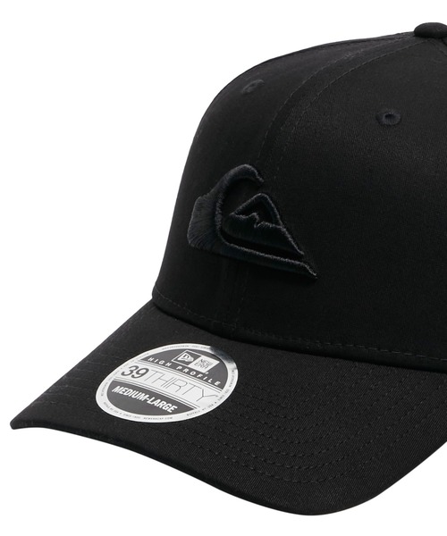 Quiksilver（クイックシルバー）の「MOUNTAIN & WAVE BLACK/クイックシルバー キャップ newera コラボ（キャップ・メンズ・ブラック×ホワイト/ブラック×ブラック/ブラック/ホワイト/ブラック系その他2/ブラック系その他・M/L/S/M）」の8枚目の写真