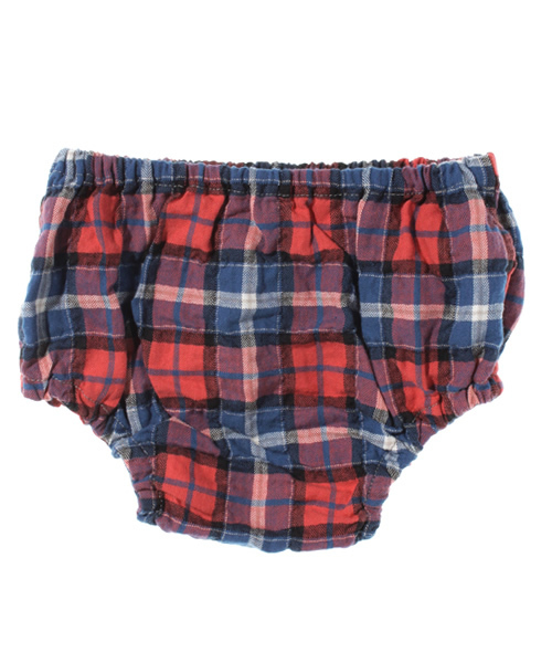 SHIPS KIDS(シップスキッズ)の「SHIPS KIDS:WASHER CHECK BLOOMER(その他パンツ・キッズ・レッド/イエロー・ONE SIZE)」の2枚目の写真