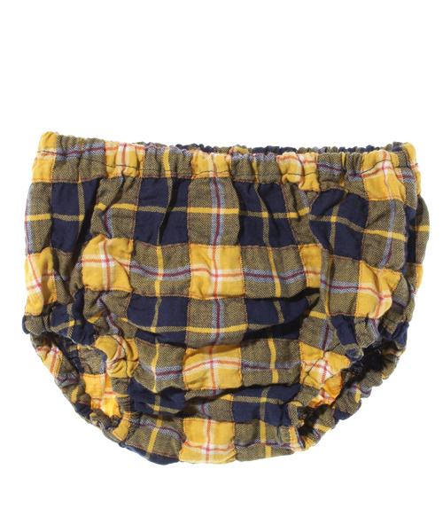 SHIPS KIDS(シップスキッズ)の「SHIPS KIDS:WASHER CHECK BLOOMER(その他パンツ・キッズ・レッド/イエロー・ONE SIZE)」の1枚目の写真