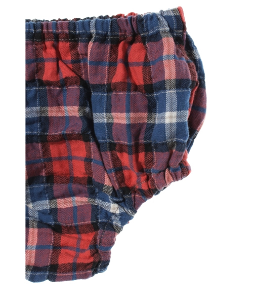 SHIPS KIDS(シップスキッズ)の「SHIPS KIDS:WASHER CHECK BLOOMER(その他パンツ・キッズ・レッド/イエロー・ONE SIZE)」の4枚目の写真