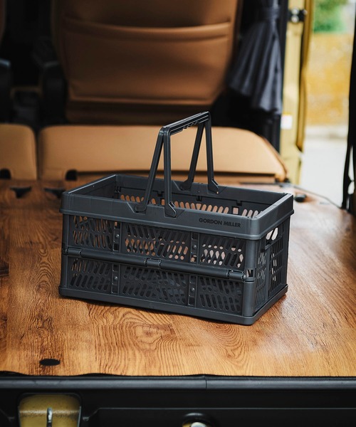 GORDON MILLER（ゴードンミラー）の「GORDON MILLER（ゴードンミラー） 折りたためる取っ手付きコンテナ S（アウトドアグッズ・レディース・ブルー系その他/ホワイト系その他/ホワイト系その他2/ブルー系その他2/カーキ/ダークグレー/サンドベージュ/オリーブドラブ/グレー系その他/ブラック・S）」の6枚目の写真