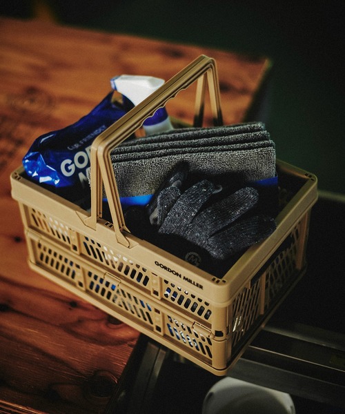 GORDON MILLER（ゴードンミラー）の「GORDON MILLER（ゴードンミラー） 折りたためる取っ手付きコンテナ S（アウトドアグッズ・レディース・ブルー系その他/ホワイト系その他/ホワイト系その他2/ブルー系その他2/カーキ/ダークグレー/サンドベージュ/オリーブドラブ/グレー系その他/ブラック・S）」の22枚目の写真