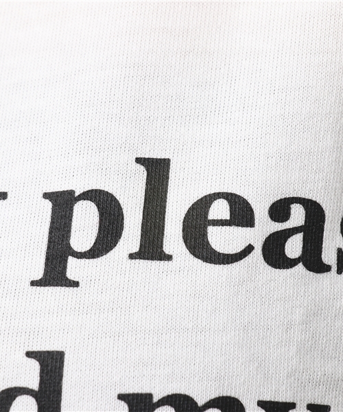 VENCEEXCHANGE（ヴァンスエクスチェンジ）の「裾ヒモロゴショートプリントT（Tシャツ/カットソー・レディース・オフホワイト/ブラック・MEDIUM）」の6枚目の写真