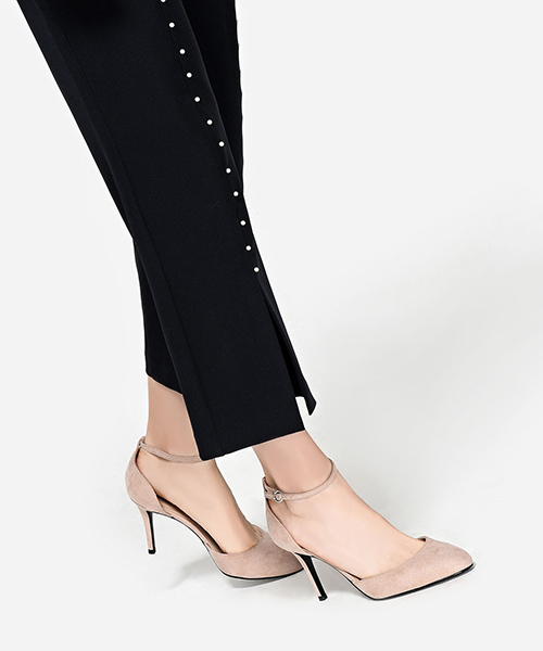 CHARLES & KEITH(チャールズ & キース)の「ベーシックアンクルストラップヒール / BASIC ANKLE STRAP HEELS(サンダル・レディース・ブラック/ピンク/バーガンディー・22.5cm/23cm/24cm/23.5cm/24.5cm)」の16枚目の写真