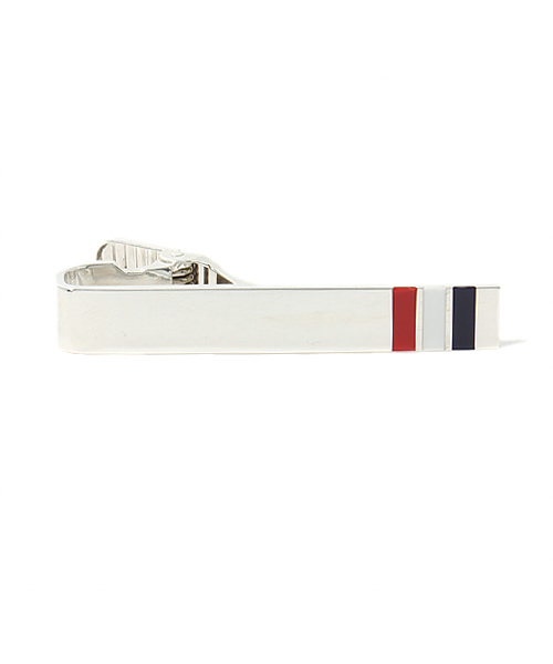 THOM BROWNE タイバー　ネクタイピン　トリコロール THOM BROWNE ネクタイピン トリコロール | ヤマダウェブコム
