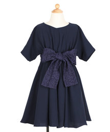 DRESS LAB（ドレスラボ）の「【KIDS】レースリボンフレアワンピースドレス キッズドレス（ドレス）」