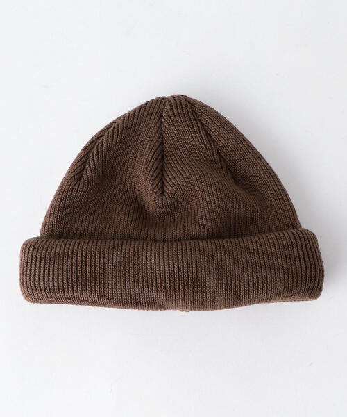 RACAL（ラカル）の「＜Racal＞ ROLL KNIT CAP/ニットキャップ（ニットキャップ/ビーニー・メンズ・ブラック/ダークグレー/ベージュ/マスタード/オレンジ/グレー/ダークグリーン/コバルトブルー/ケリー/オフホワイト/ターコイズブルー/ブラウン/オリーブ/パープル/ワインレッド/その他1/ロイヤルブルー・FREE）」の6枚目の写真