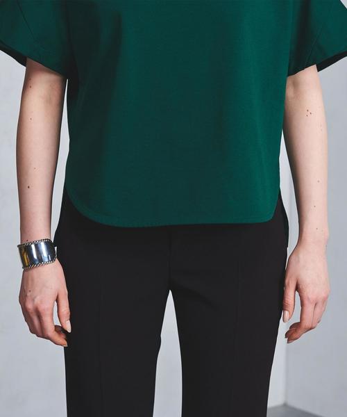 UNITED ARROWS(ユナイテッドアローズ)の「<SACRA(サクラ)>ペタルスリーブ Tシャツ(Tシャツ/カットソー・レディース・オフホワイト/ケリー・FREE)」の9枚目の写真