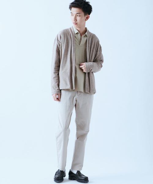 CIAOPANIC（チャオパニック）の「ライトストレッチチノパンツ（チノパンツ・メンズ・ライトグレー/ブラック/ベージュ・SMALL/MEDIUM/LARGE）」の9枚目の写真