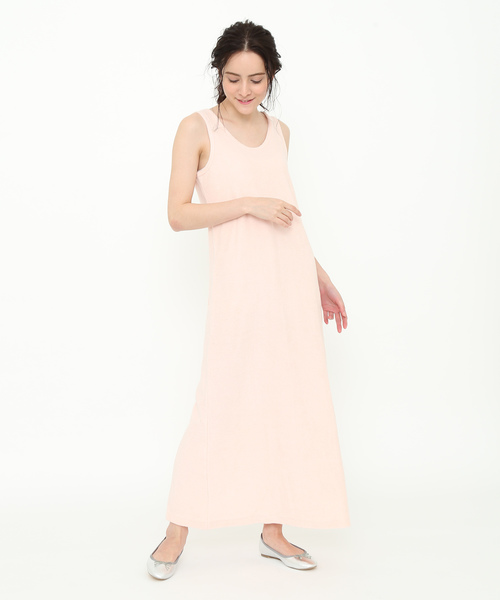 SALON adam et rope'(サロン アダム エ ロペ)の「Smile Cottonパイルドレス(ワンピース・レディース・チャコールグレー/オフホワイト/ピンク・FREE)」の13枚目の写真