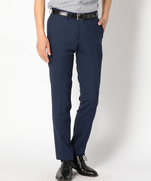 SHIPS(シップス)の「SD: ウォッシャブル トロピカル ウィンドペン スラックス(その他パンツ・メンズ・コバルトブルー・44/48/46/42/50)」の1枚目の写真