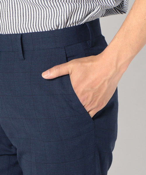 SHIPS(シップス)の「SD: ウォッシャブル トロピカル ウィンドペン スラックス(その他パンツ・メンズ・コバルトブルー・44/48/46/42/50)」の6枚目の写真