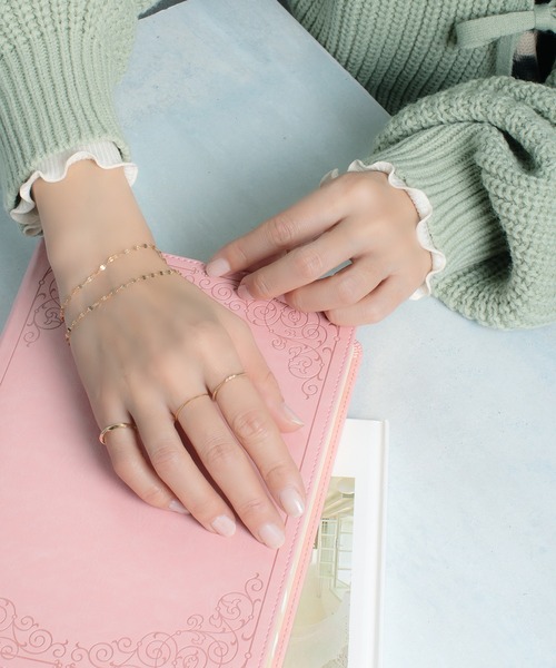 BLOOM（ブルーム）の「K10 イエローゴールド ブレスレット BLOOM