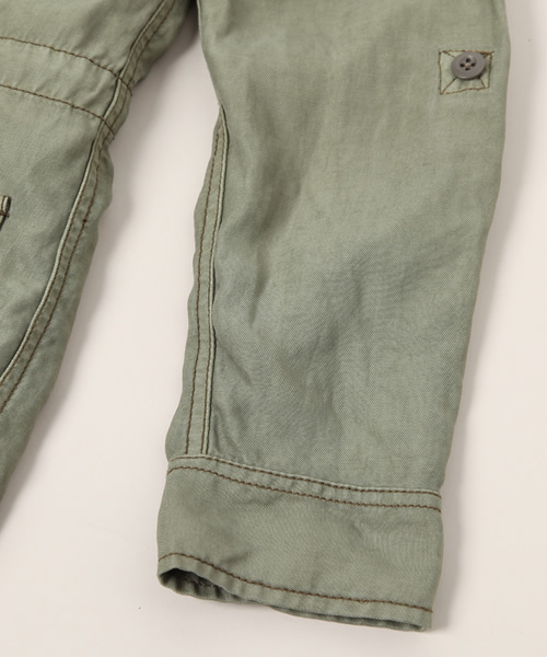 Another Edition（アナザーエディション）の「AE ﾋﾞｼﾞｭｰ ﾐﾘﾀﾘｰ LINER（ミリタリージャケット・レディース・オリーブ/ライトピンク/その他1・SMALL/MEDIUM）」の11枚目の写真