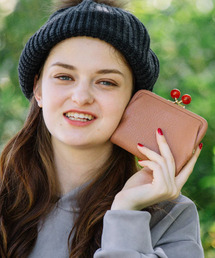 perche（ペルケ）の「ペルケ perche / アクリル玉がま口2つ折り財布（財布）」