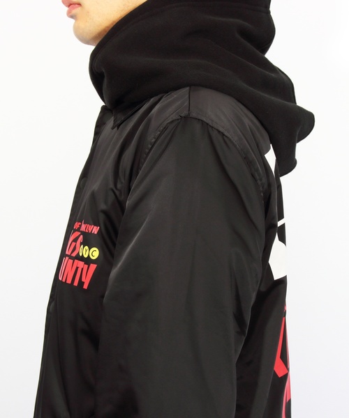 ８(eight)（エイト）の「ロゴ コーチジャケット バックプリント（ナイロンジャケット・メンズ・ブラック/カーキ・MEDIUM/LARGE）」の17枚目の写真