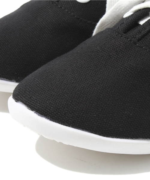 WEGO（ウィゴー）の「WEGO/キャンバスローカットスニーカー（スニーカー・レディース・ホワイト/ブラック/ネイビー/レッド・23.5/24.5）」の9枚目の写真