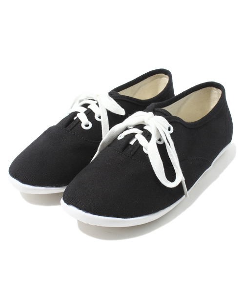 WEGO（ウィゴー）の「WEGO/キャンバスローカットスニーカー（スニーカー・レディース・ホワイト/ブラック/ネイビー/レッド・23.5/24.5）」の14枚目の写真