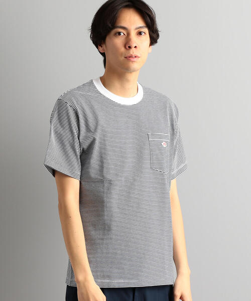 DANTON（ダントン）の「[ダントン] SC DANTON ロゴ ポケット Tシャツ（Tシャツ/カットソー・メンズ・その他1/ブラック/ホワイト/オレンジ系その他/ダークグリーン/ダークブラウン/ベージュ・40/38/42）」の7枚目の写真