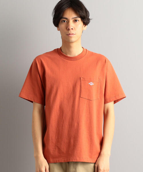 DANTON（ダントン）の「[ダントン] SC DANTON ロゴ ポケット Tシャツ（Tシャツ/カットソー・メンズ・その他1/ブラック/ホワイト/オレンジ系その他/ダークグリーン/ダークブラウン/ベージュ・40/38/42）」の20枚目の写真