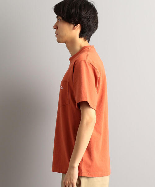 DANTON（ダントン）の「[ダントン] SC DANTON ロゴ ポケット Tシャツ（Tシャツ/カットソー・メンズ・その他1/ブラック/ホワイト/オレンジ系その他/ダークグリーン/ダークブラウン/ベージュ・40/38/42）」の21枚目の写真