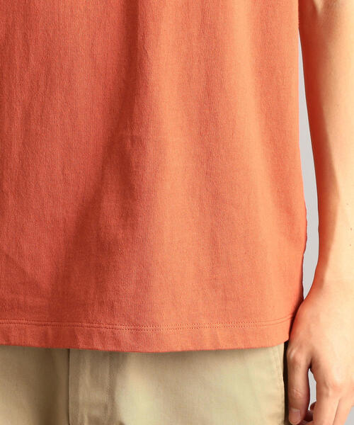 DANTON（ダントン）の「[ダントン] SC DANTON ロゴ ポケット Tシャツ（Tシャツ/カットソー・メンズ・その他1/ブラック/ホワイト/オレンジ系その他/ダークグリーン/ダークブラウン/ベージュ・40/38/42）」の15枚目の写真