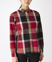 BLUE LABEL CRESTBRIDGE | クレストブリッジチェックコンパクトブロードベーシックシャツ(シャツ/ブラウス)