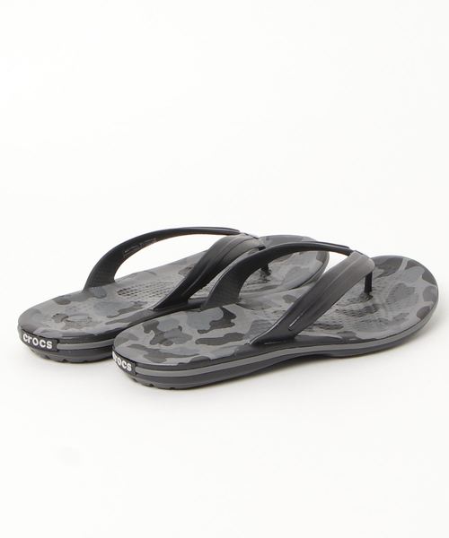crocs クロックス Crocband Seasonal Graphic Flip 205584-0DY