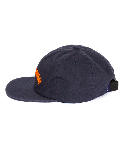 APPLEBUM（アップルバム）の「Arch Logo Flat 6 Panel Cap（キャップ・メンズ・ブラック/ネイビー・FREE）」の8枚目の写真