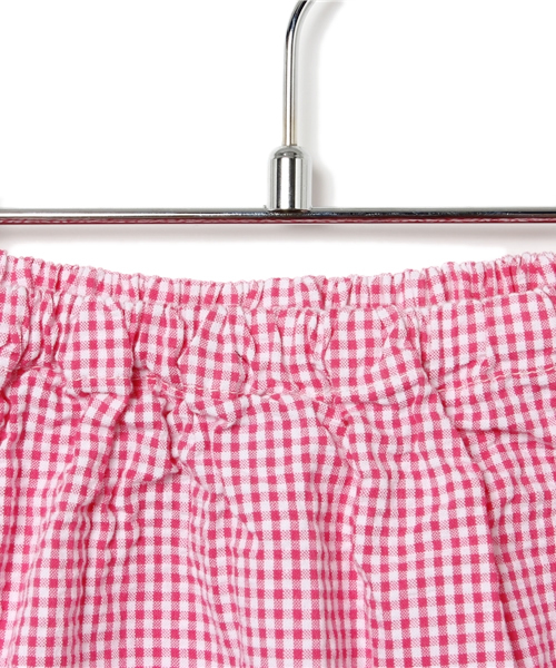 こども ビームス(コドモビームス)の「こども ビームス / ギンガム ベビーパンツ (60~90cm)(その他パンツ・キッズ・ブラック/レッド系その他/ブルー/パープル・60-70cm/80-90cm)」の6枚目の写真