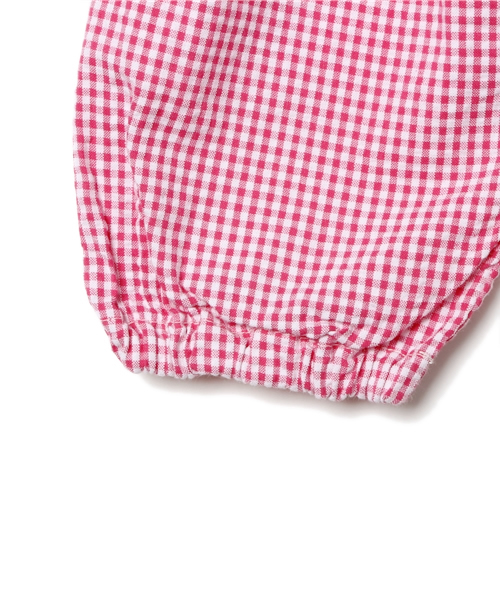 こども ビームス(コドモビームス)の「こども ビームス / ギンガム ベビーパンツ (60~90cm)(その他パンツ・キッズ・ブラック/レッド系その他/ブルー/パープル・60-70cm/80-90cm)」の7枚目の写真