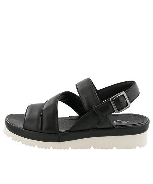 あしながおじさん（アシナガオジサン）の「〈あしながおじさん〉カジュアルサンダル（サンダル・レディース・イエロー/ブラック/ホワイト・S/L/LL/M）」の7枚目の写真