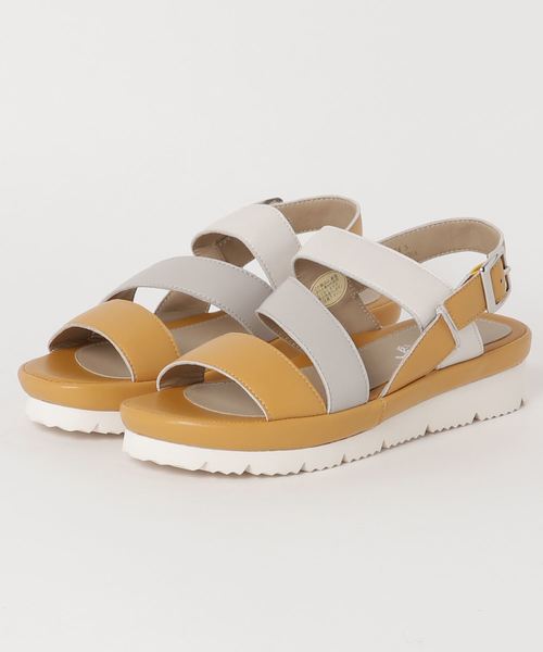 あしながおじさん（アシナガオジサン）の「〈あしながおじさん〉カジュアルサンダル（サンダル・レディース・イエロー/ブラック/ホワイト・S/L/LL/M）」の13枚目の写真